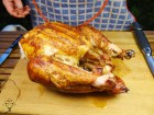 Grilovaná krůta na grilu Weber