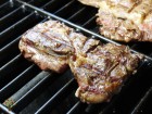 Rib Eye steak na grilu Weber