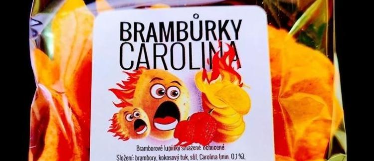 BRAMBŮRKY CAROLINA REAPER, <BR>KŘUPAVÝ KAPSAICINOVÝ DOPING!
