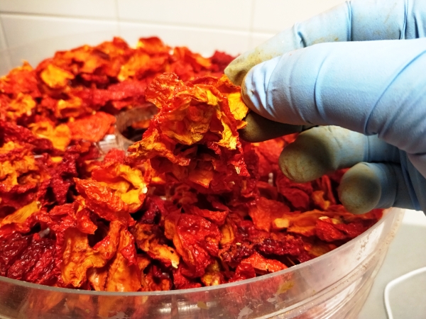 Jak sušit chilli papričky? Nejlépe  v sušičce