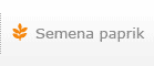 Semena chilli paprik