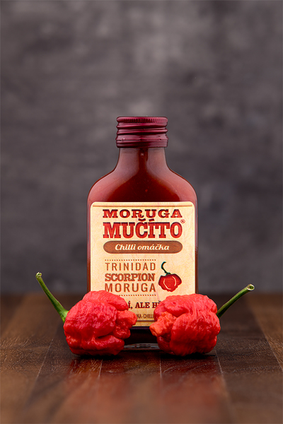 Moruga Mučíto | nejpálivější chilli omáčka