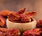 Bhut Jolokia sušené papričky