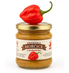 Krémžská hořčice s Habanero