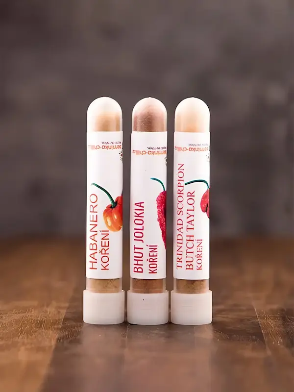 3v1 nejpálivější chilli koření