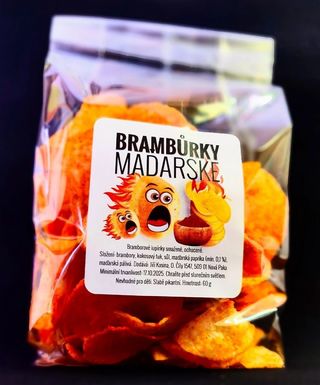 Brambůrky maďarská paprika