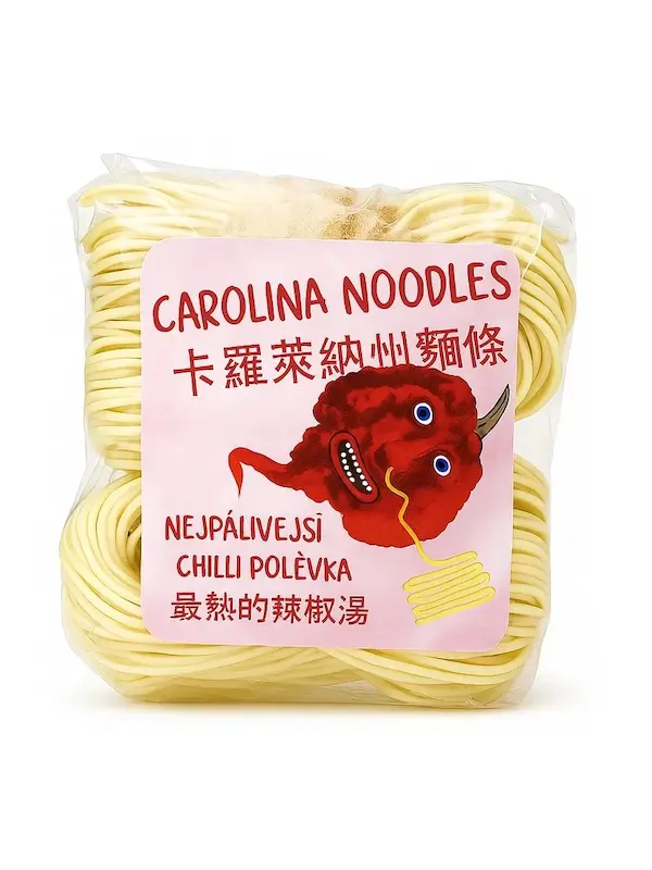 Carolina Noodles - nejpálivější chilli polévka