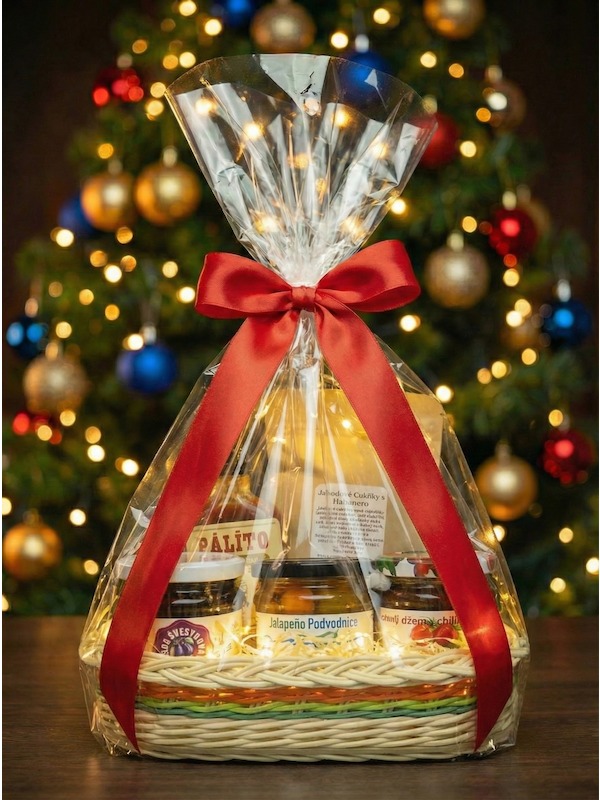 Dárkový koš jemně pálivý