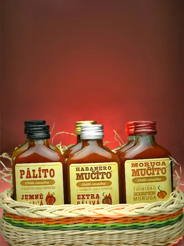 Dárkový koš omáčky Mučíto