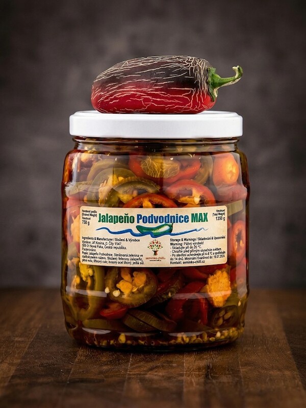 Jalapeno Podvodnice 1 litr