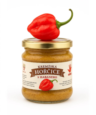 Krémžská hořčice s Habanero