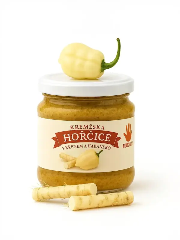 Kremžská hořčice s křenem a Habanero