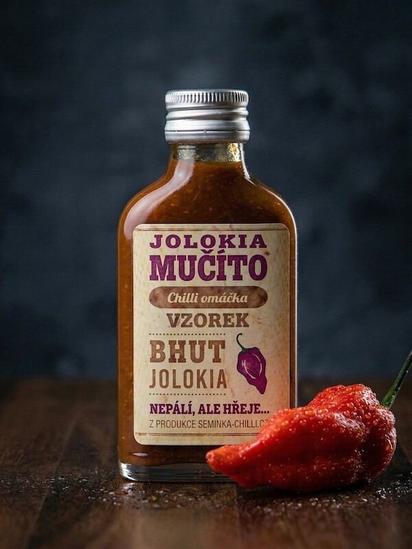 Omáčka Jolokia Mučíto vzorek