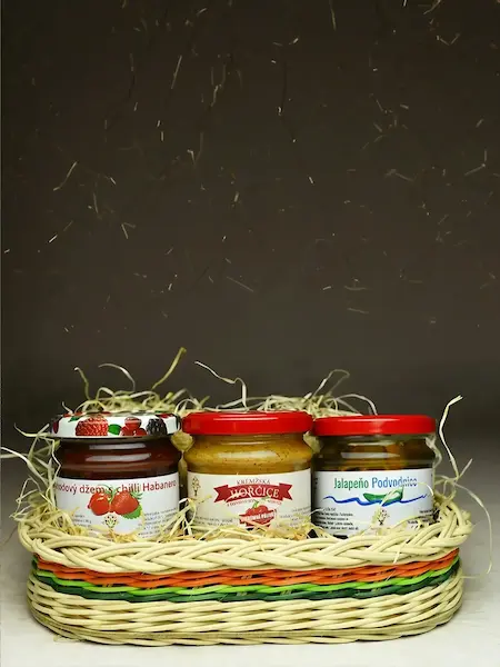 Dárkový koš exklusivní chilli