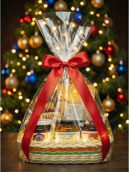 Dárkový koš jemně pálivý