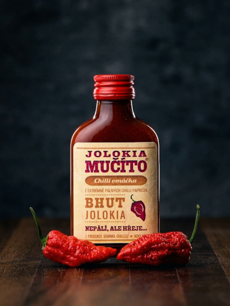 Chilli omáčka Jolokia Mučíto