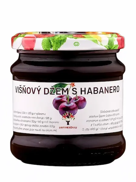 Višňový džem s Habanero